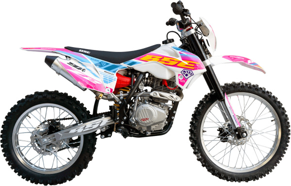 Мотоцикл кроссовый / эндуро BSE (БСЕ) Z2 19/16 Roqvi Pink