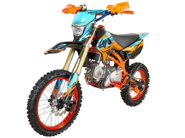 Питбайк KAYO (Кайо) EVOLUTION YX140EM 17/14 KRZ (механ. сцепл., эл. стартер 2022 г.) | Мототека Питбайк KAYO (Кайо) EVOLUTION YX140EM 17/14 KRZ (механ. сцепл., эл. стартер 2022 г.) | Мототека