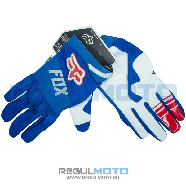 Перчатки FOX (Фокс) 1 Синий M | Мототека